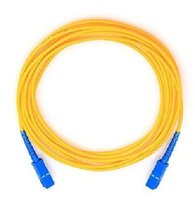 Özelleştirilmiş Tek Modlu SC - SC Fiber Yama Kablosu Çift Çekirdekli G657A